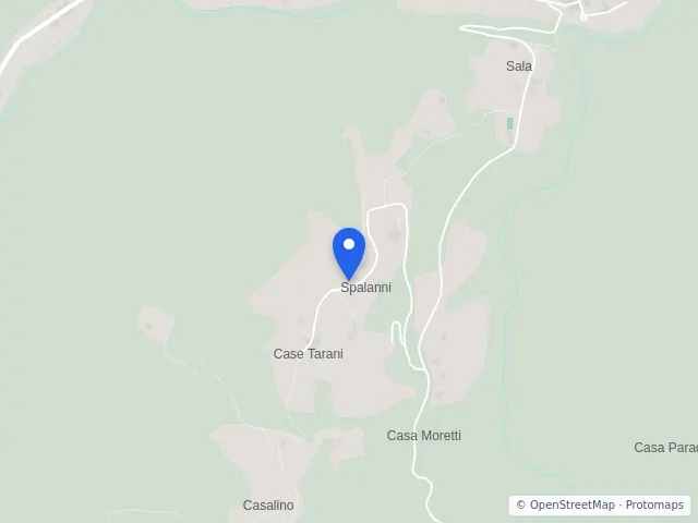 Mappa di Castel San Niccolò, Arezzo