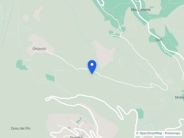 Mappa di Folgaria, Trento