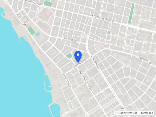 Mappa di Taranto