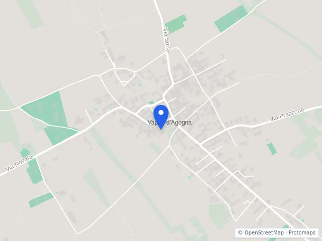 Mappa di Vaprio d'Agogna, Novara