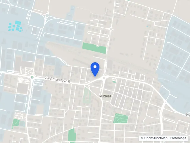 Mappa di Rubiera, Reggio Emilia