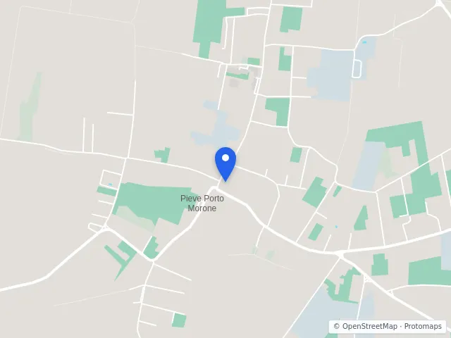Mappa di Pieve Porto Morone, Pavia