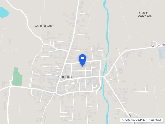 Mappa di Confienza, Pavia