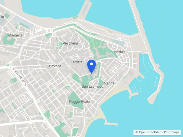 Mappa di Crotone