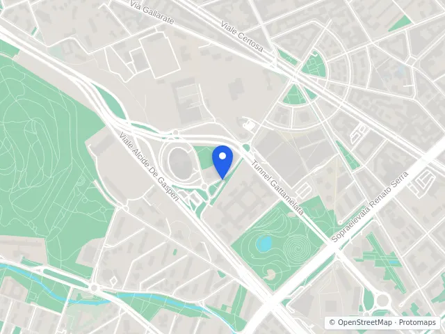 Mappa di Milano