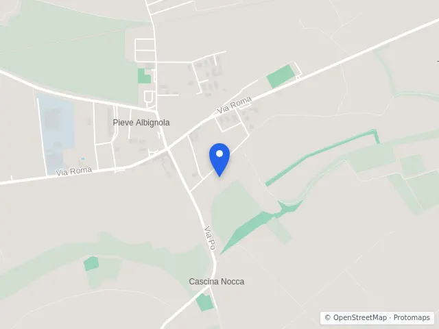 Mappa di Pieve Albignola, Pavia