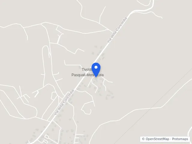 Mappa di Mendicino, Cosenza