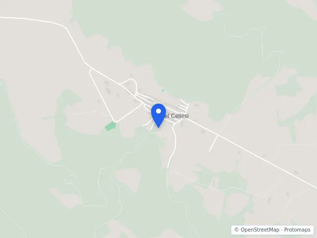 Mappa di Bagnoregio, Viterbo