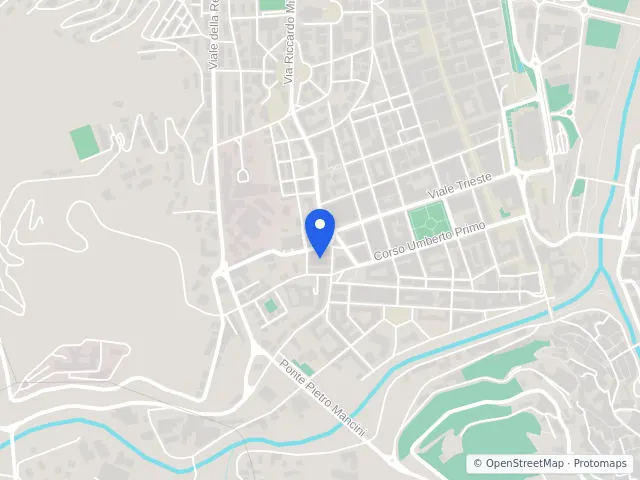 Mappa di Cosenza