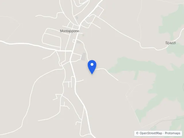 Mappa di Montappone, Fermo
