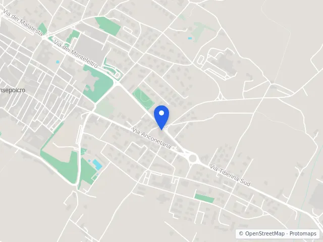 Mappa di Sansepolcro, Arezzo