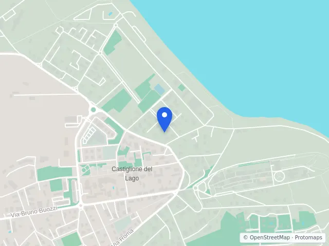 Mappa di Castiglione del Lago, Perugia