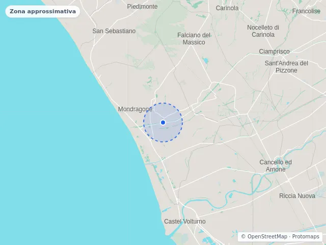 Mappa di Mondragone, Caserta