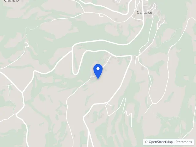 Mappa di Cantalice, Rieti