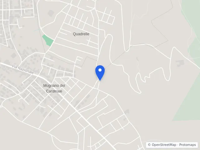Mappa di Quadrelle, Avellino