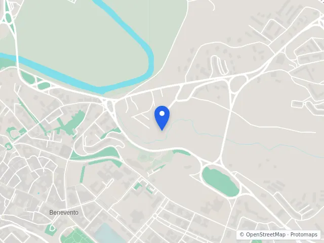 Mappa di Benevento