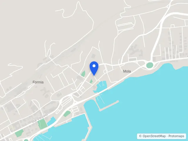 Mappa di Formia, Latina
