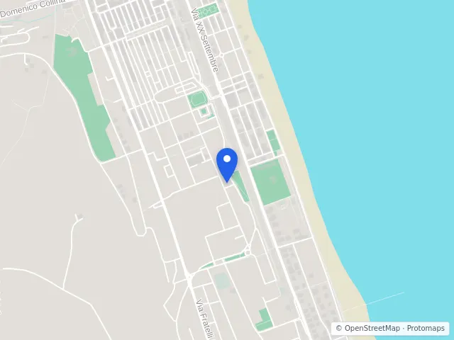 Mappa di Porto San Giorgio, Fermo