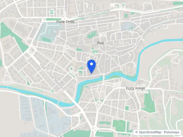 Mappa di Rieti