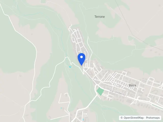 Mappa di Blera, Viterbo