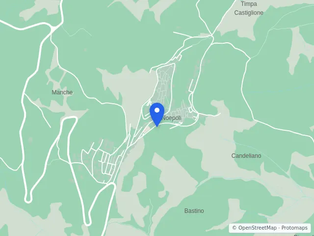 Mappa di Noepoli, Potenza