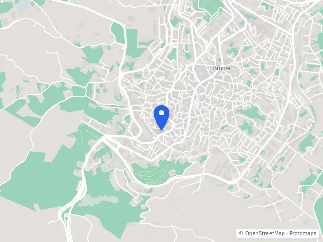 Mappa di Bronte, Catania