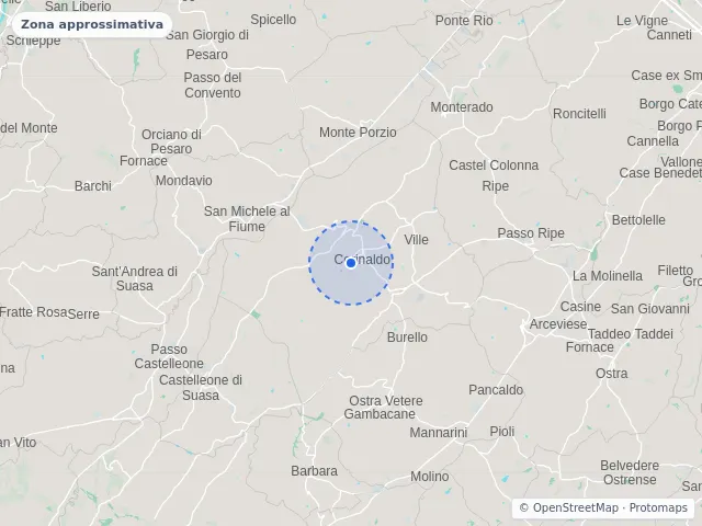 Mappa di Corinaldo, Ancona
