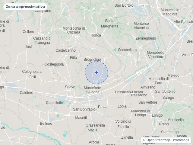Mappa di Monteforte d'Alpone, Verona