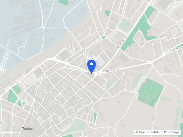 Mappa di Tortona, Alessandria