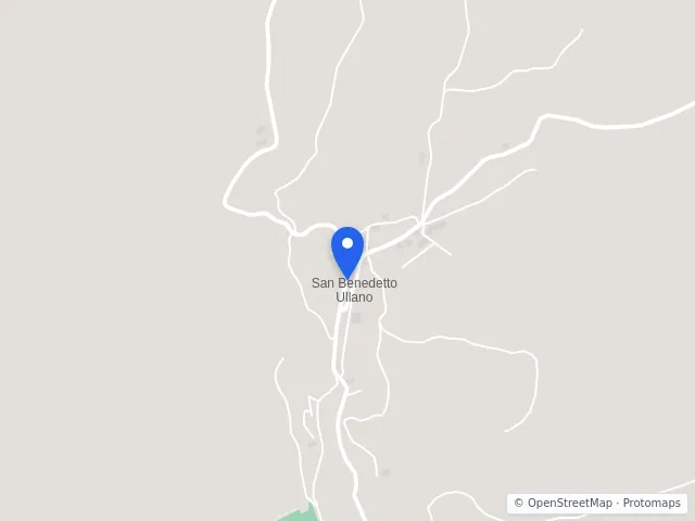 Mappa di San Benedetto Ullano, Cosenza