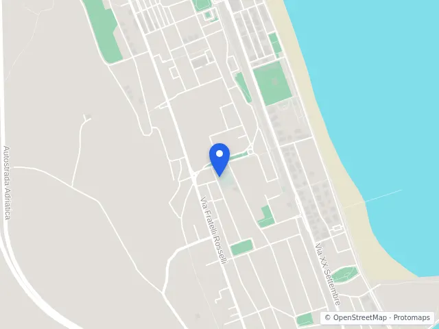 Mappa di Porto San Giorgio, Fermo