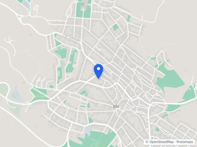 Mappa di Ittiri, Sassari