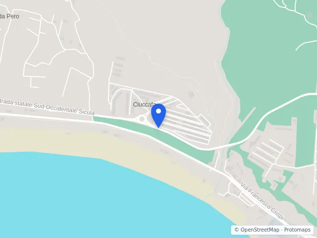 Mappa di Porto Empedocle, Agrigento