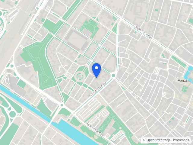 Mappa di Ferrara