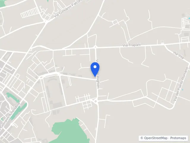 Mappa di Marsala, Trapani