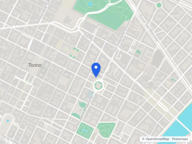 Mappa di Torino