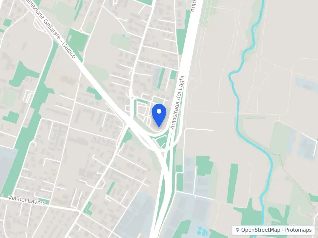 Mappa di Gallarate, Varese