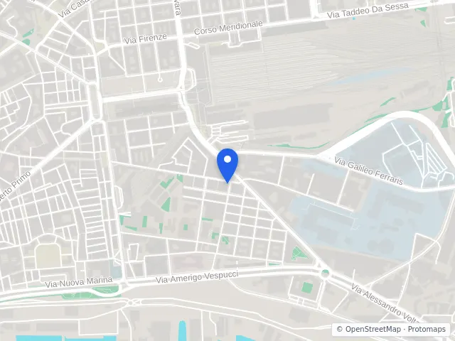 Mappa di Napoli