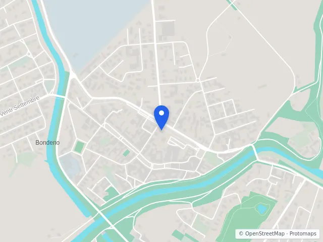 Mappa di Bondeno, Ferrara
