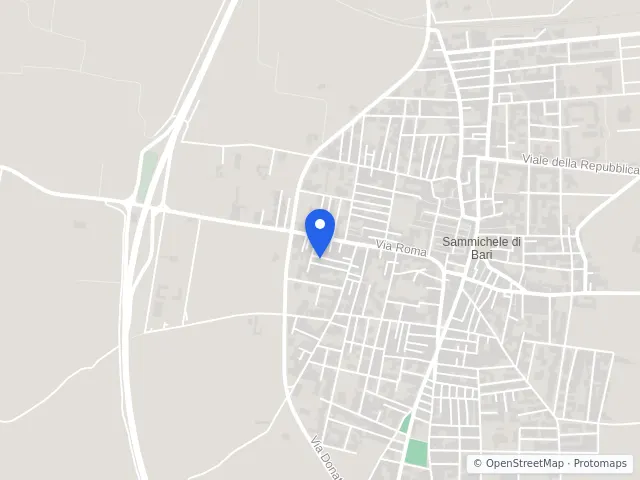 Mappa di Sammichele di Bari, Bari