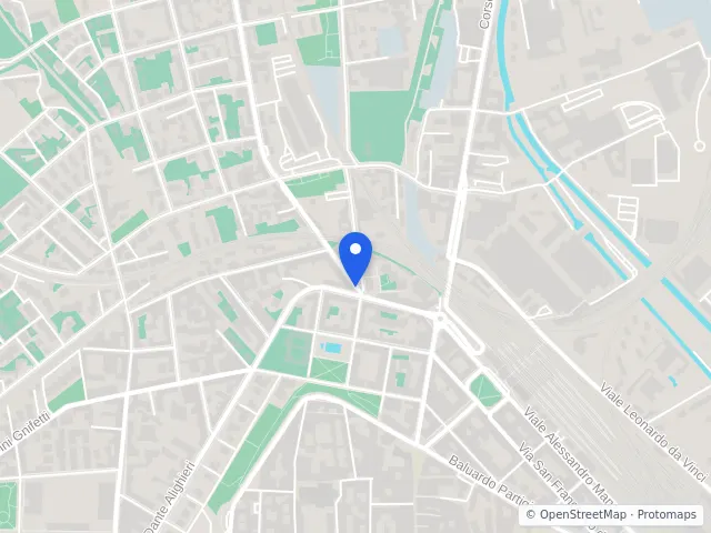 Mappa di Novara