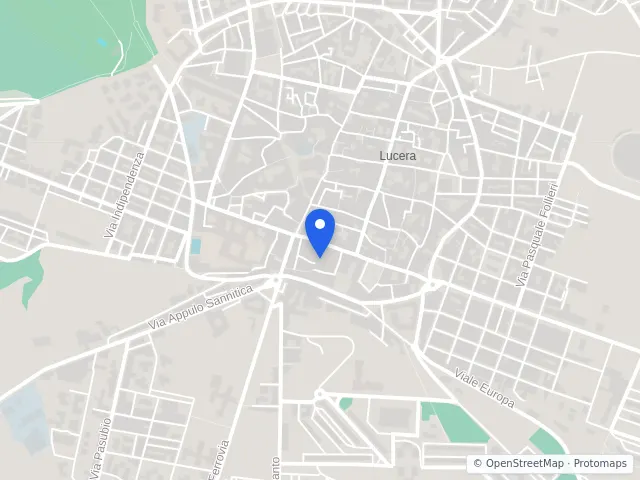 Mappa di Lucera, Foggia