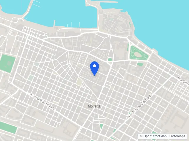 Mappa di Molfetta, Bari