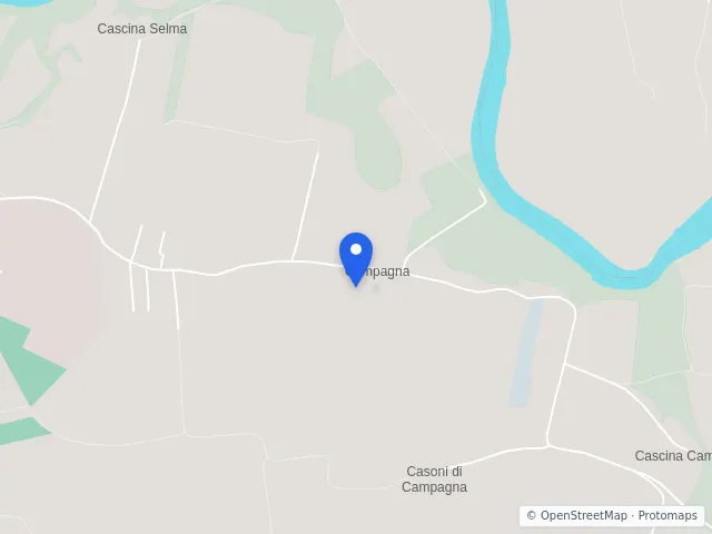 Mappa di San Colombano al Lambro, Milano