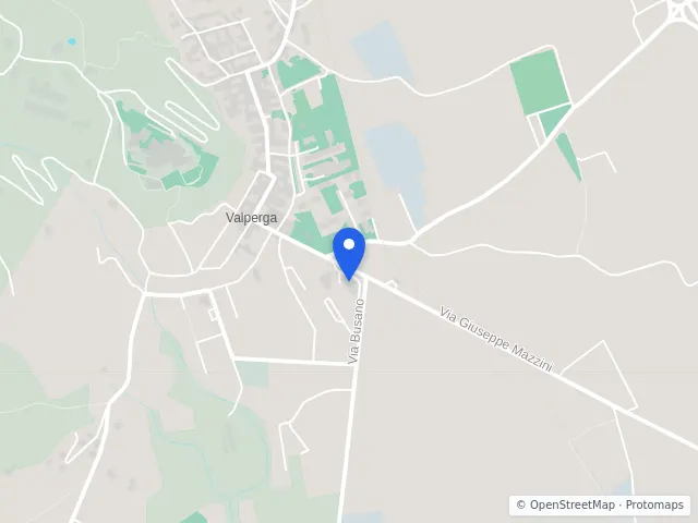 Mappa di Valperga, Torino