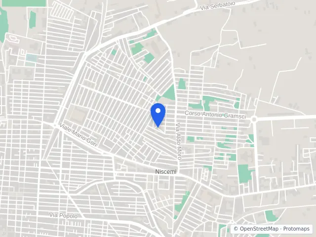 Mappa di Niscemi, Caltanissetta