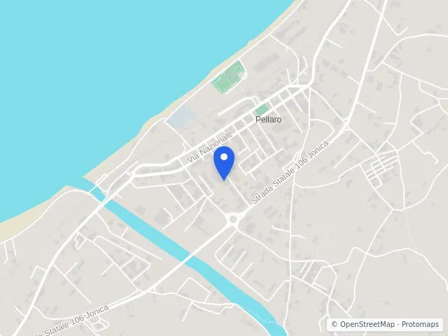 Mappa di Reggio di Calabria
