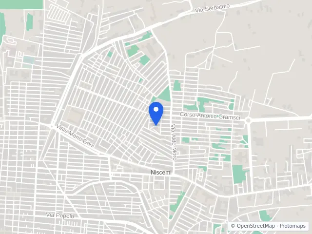Mappa di Niscemi, Caltanissetta