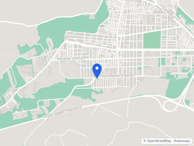 Mappa di Francofonte, Siracusa