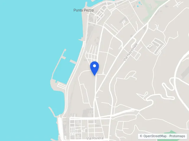 Mappa di Villa San Giovanni, Reggio di Calabria